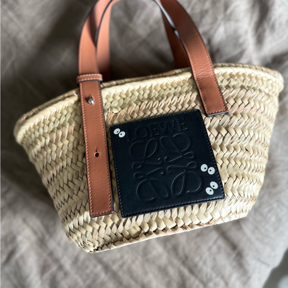 LOEWE Ghibli Totoro Basket Dust Bunnies Bag Small Hayao Miyazaki Japan Limited